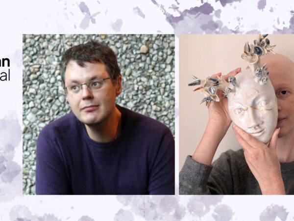 Portraits of Ilya Kaminsky and Katie Farris