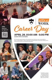 Arts at Work Career Day April 28 10 AM - 6 PM.